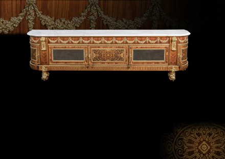 Fully Inlaid Sideboard 2